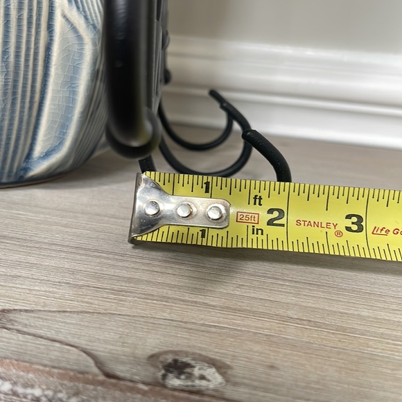 Decorative Scroll Wrought Iron Walk Hooks - Picture 4 of 4